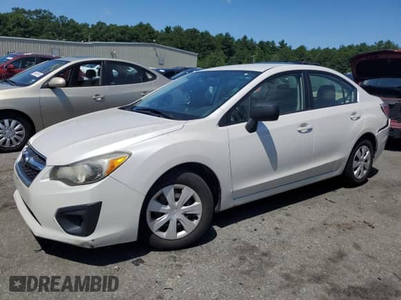 2012 Subaru Impreza 2.0i with VIN JF1GJAA66CG009534, listed as a Copart auction lot 63447924 with 129,548 mi miles and Salvage title. Bid and sale history available at DreamBid. Image 1.