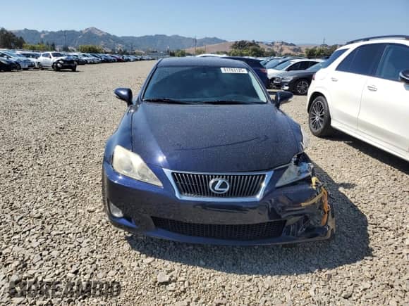 2009 Lexus IS 250 с VIN JTHBK262992092247, выставлен на аукционе Copart как лот 81783125 с пробегом 106 705 миль миль и Списание • Salvage title. История ставок и продаж доступна на DreamBid. Изображение 5.