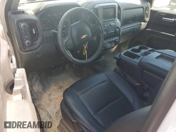 2020 Chevrolet Silverado 1500 Work Truck with VIN 3GCNYAEH7LG112099, listed as a Copart auction lot 59891405 with 78,679 mi miles and Salvage title. Bid and sale history available at DreamBid. Image 8.