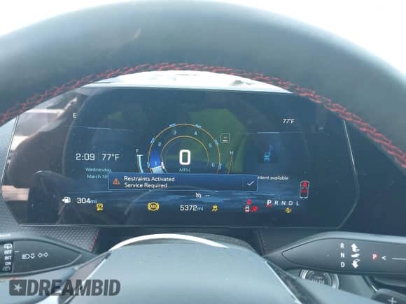2025 Chevrolet Equinox FWD RS with VIN 3GNAXLEG7SL136601, listed as a IAAI auction lot 41769644 with 5,372 mi miles and . Bid and sale history available at DreamBid. Image 7.