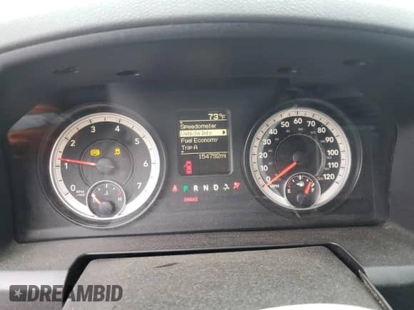 2014 Ram 1500 Tradesman z VIN 1C6RR6FT5ES113155, wystawiony jako Copart lot #56291695 z przebiegiem 154 792 mil mil oraz Szkoda całkowita • Salvage title. Historia ofert i sprzedaży dostępna na DreamBid. Obrazek 9.