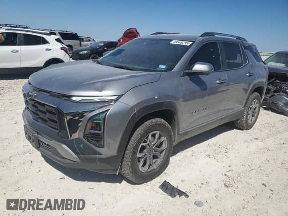 2025 Chevrolet Equinox FWD ACTIV с VIN 3GNAXKEG8SL112379, выставлен на аукционе Copart как лот 48549295 с пробегом 6 737 миль миль и Списание • Salvage title. История ставок и продаж доступна на DreamBid. Изображение 1.