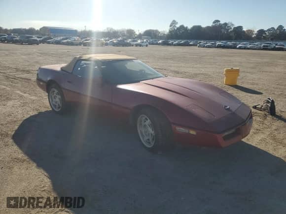 1990 Chevrolet Corvette with VIN 1G1YY3383L5102097, listed as a Copart auction lot 84944874 with Not provided miles and Clean title. Bid and sale history available at DreamBid. Image 4.