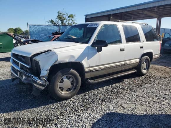 1998 Chevrolet Tahoe с VIN 1GNEC13R3WJ321117, выставлен на аукционе Copart как лот 49324525 с пробегом 1 548 503 миль миль и Списание • Salvage title. История ставок и продаж доступна на DreamBid. Изображение 1.