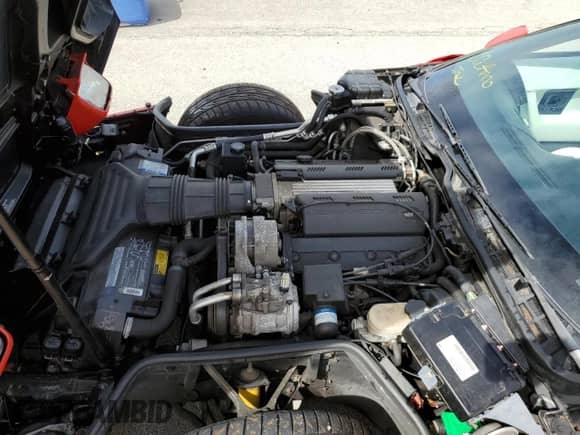 1993 Chevrolet Corvette с VIN 1G1YY33PXP5118732, выставлен на аукционе Copart как лот 74321834 с пробегом Не указан миль и Списание • Salvage title. История ставок и продаж доступна на DreamBid. Изображение 11.