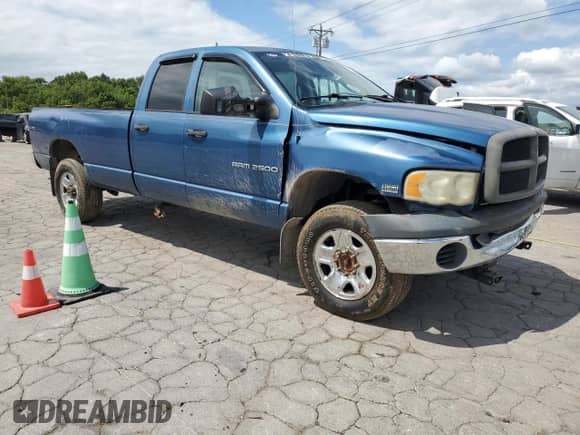 2003 Dodge 2500 ST с VIN 3D7KU28D83G857253, выставлен на аукционе Copart как лот 67553775 с пробегом 133 884 миль миль и Списание • Salvage title. История ставок и продаж доступна на DreamBid. Изображение 4.