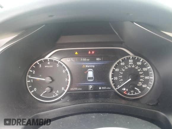 2020 Nissan Murano Platinum z VIN 5N1AZ2DJ1LN158956, wystawiony jako Copart lot #65928395 z przebiegiem 44 299 mil mil oraz Szkoda całkowita • Salvage title. Historia ofert i sprzedaży dostępna na DreamBid. Obrazek 9.