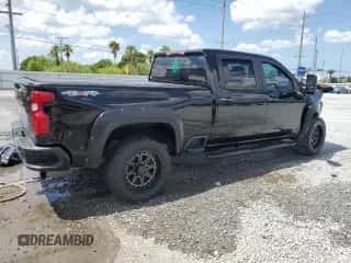 2022 Chevrolet Silverado 2500 с VIN 2GC1YMEY9N1202270, выставлен на аукционе Copart как лот 55634855 с пробегом 38 429 миль миль и Списание • Salvage title. История ставок и продаж доступна на DreamBid. Изображение 3.
