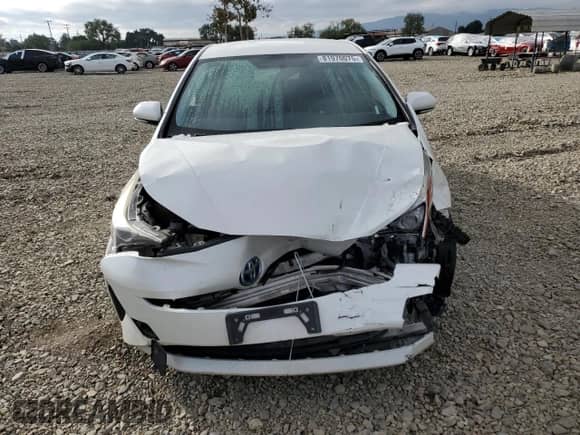 2016 Toyota Prius Two with VIN JTDKBRFU8G3002234, listed as a Copart auction lot 81970075 with 143,583 mi miles and Salvage title. Bid and sale history available at DreamBid. Image 5.