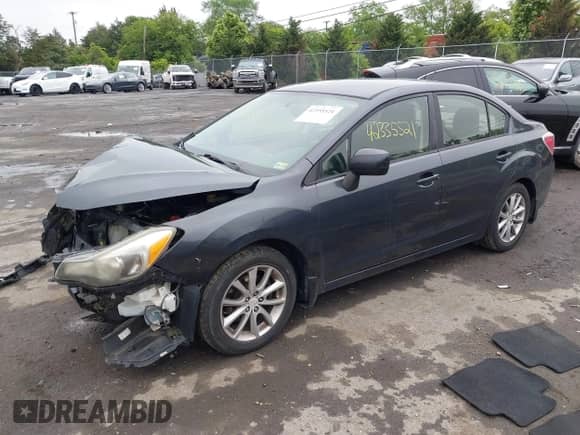 2013 Subaru Impreza Premium with VIN JF1GJAC63DH016840, listed as a IAAI auction lot 42335521 with 159,257 mi miles and . Bid and sale history available at DreamBid. Image 2.