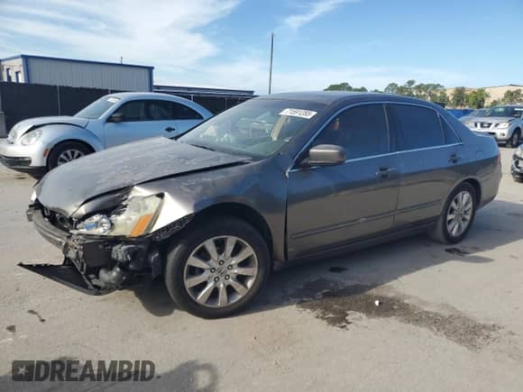 2007 Honda Accord EX-L с VIN 1HGCM66837A032691, выставлен на аукционе Copart как лот 71591285 с пробегом 217 288 миль миль и Списание • Salvage title. История ставок и продаж доступна на DreamBid. Изображение 1.