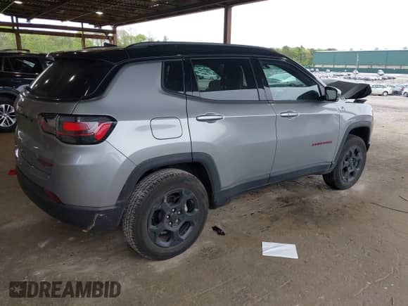 2023 Jeep Compass Trailhawk с VIN 3C4NJDDN9PT525281, выставлен на аукционе IAAI как лот 42254131 с пробегом 17 020 миль миль и . История ставок и продаж доступна на DreamBid. Изображение 4.