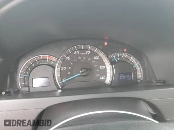 2012 Toyota Camry SE with VIN 4T1BF1FK0CU080415, listed as a Copart auction lot 55762495 with 206,954 mi miles and Salvage title. Bid and sale history available at DreamBid. Image 9.