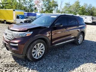 2020 Ford Explorer Limited z VIN 1FMSK8FH1LGB48938, wystawiony jako Copart lot #83804905 z przebiegiem 75 752 mil mil oraz Szkoda całkowita • Salvage title. Historia ofert i sprzedaży dostępna na DreamBid. Obrazek 1.