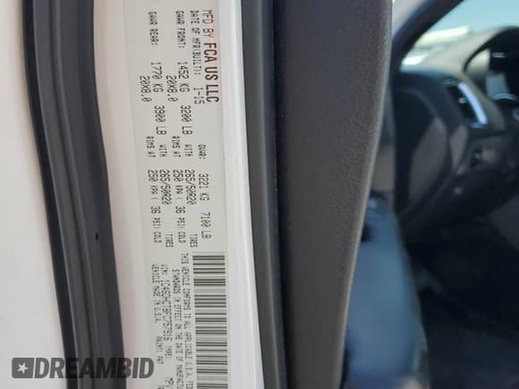 2015 Dodge Durango R/T with VIN 1C4SDHCT8FC757916, listed as a Copart auction lot 64999575 with 136,876 mi miles and Salvage title. Bid and sale history available at DreamBid. Image 12.