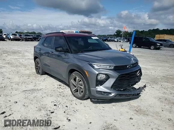 2022 Chevrolet TrailBlazer RS z VIN KL79MTSL5NB115495, wystawiony jako Copart lot #68740855 z przebiegiem 46 343 mil mil oraz Szkoda całkowita • Salvage title. Historia ofert i sprzedaży dostępna na DreamBid. Obrazek 14.