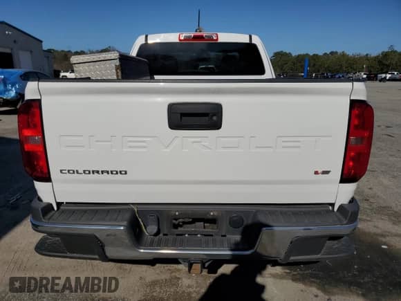 2022 Chevrolet Colorado 2WD Work Truck with VIN 1GCHSBEN3N1327703, listed as a Copart auction lot 87201724 with 41,391 mi miles and Salvage title. Bid and sale history available at DreamBid. Image 6.
