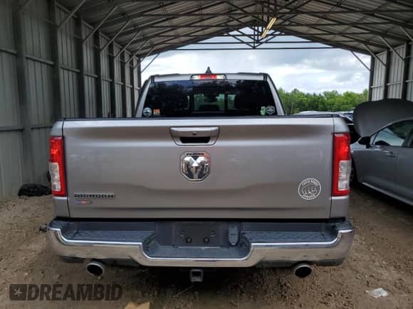2022 Ram 1500 Big Horn с VIN 1C6RREFT4NN261306, выставлен на аукционе Copart как лот 59866315 с пробегом 74 813 миль миль и Списание • Salvage title. История ставок и продаж доступна на DreamBid. Изображение 6.