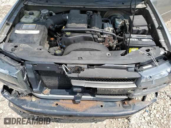 2002 Chevrolet TrailBlazer LS with VIN 1GNDT13S322185929, listed as a Copart auction lot 60020925 with 222,024 mi miles and Non repairable. Bid and sale history available at DreamBid. Image 12.