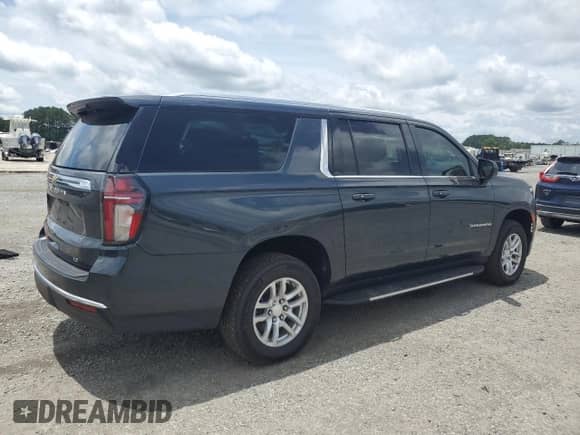 2022 Chevrolet Suburban LT z VIN 1GNSCCKD8NR317231, wystawiony jako Copart lot #59026355 z przebiegiem 73 037 mil mil oraz Szkoda całkowita • Salvage title. Historia ofert i sprzedaży dostępna na DreamBid. Obrazek 3.