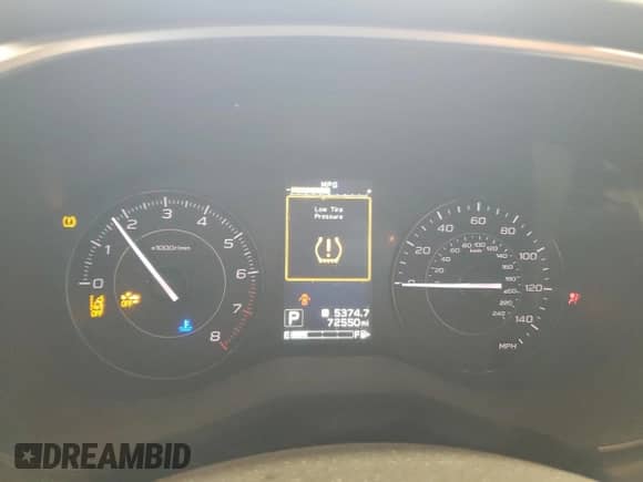 2019 Subaru Impreza Premium с VIN 4S3GTAD66K3742768, выставлен на аукционе Copart как лот 86726845 с пробегом 72 550 миль миль и Списание • Salvage title. История ставок и продаж доступна на DreamBid. Изображение 9.