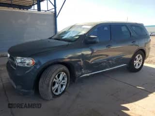 2011 Dodge Durango Express with VIN 1D4RD2GG2BC618550, listed as a Copart auction lot 65228855 with 203,637 mi miles and Salvage title. Bid and sale history available at DreamBid. Image 1.