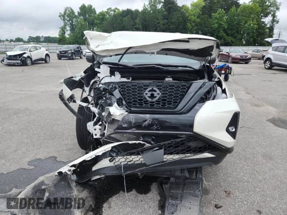 2024 Nissan Murano SV with VIN 5N1AZ2BJ3RC117056, listed as a Copart auction lot 58511615 with 14,442 mi miles and Salvage title. Bid and sale history available at DreamBid. Image 5.
