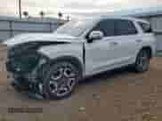 2024 Hyundai Palisade SEL with VIN KM8R44GE7RU788619, listed as a Copart auction lot 80677015 with 13,195 mi miles and Salvage title. Bid and sale history available at DreamBid. Image 1.