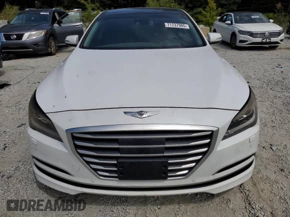 2015 Hyundai Genesis 3.8L с VIN KMHGN4JE9FU029270, выставлен на аукционе Copart как лот 71737985 с пробегом 130 631 миль миль и Списание • Salvage title. История ставок и продаж доступна на DreamBid. Изображение 5.