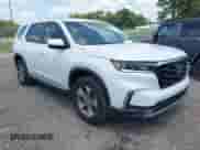 2024 Honda Pilot EX-L with VIN 5FNYG2H55RB008152, listed as a IAAI auction lot 42651116 with 19,679 mi miles and . Bid and sale history available at DreamBid. Image 1.