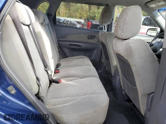 2005 Hyundai Tucson GLS with VIN KM8JN72D35U191102, listed as a Copart auction lot 86829755 with 95,762 mi miles and Salvage title. Bid and sale history available at DreamBid. Image 11.