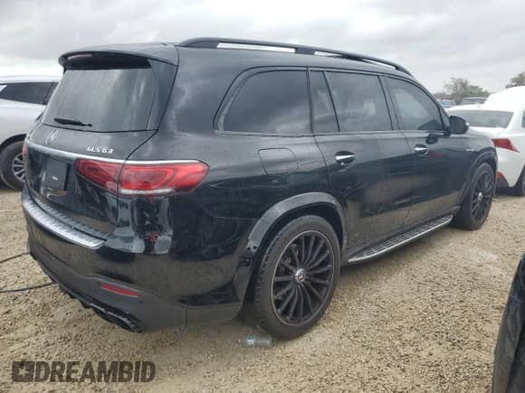 2023 Mercedes-Benz GLS 63 AMG z VIN 4JGFF8KE5PB008573, wystawiony jako Copart lot #79216054 z przebiegiem 11 809 mil mil oraz Szkoda całkowita • Salvage title. Historia ofert i sprzedaży dostępna na DreamBid. Obrazek 3.