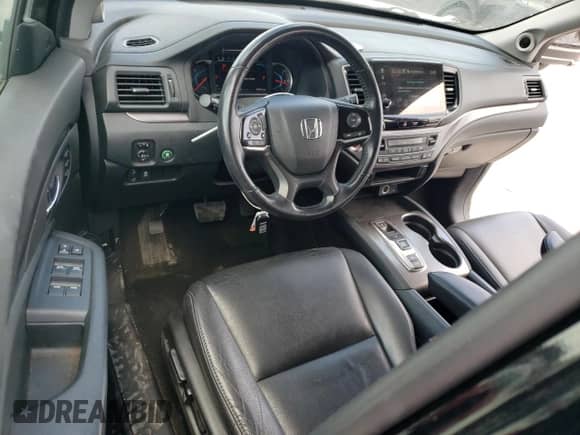 2022 Honda Pilot EX-L with VIN 5FNYF6H55NB094180, listed as a Copart auction lot 62001535 with 98,956 mi miles and Salvage title. Bid and sale history available at DreamBid. Image 8.