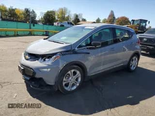 2020 Chevrolet Bolt EV LT with VIN 1G1FY6S02L4121928, listed as a Copart auction lot 84521385 with 11,986 mi miles and Salvage title. Bid and sale history available at DreamBid. Image 1.