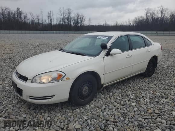 2006 Chevrolet Impala Police Unmarked Police z VIN 2G1WS581669422179, wystawiony jako Copart lot #81821844 z przebiegiem 108 491 mil mil oraz Czysty tytuł • Clean title. Historia ofert i sprzedaży dostępna na DreamBid. Obrazek 1.