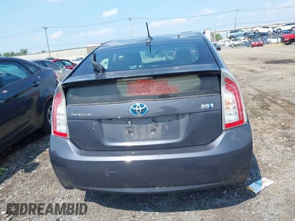 2012 Toyota Prius One with VIN JTDKN3DU3C1536996, listed as a IAAI auction lot 42658173 with 139,668 mi miles and . Bid and sale history available at DreamBid. Image 16.
