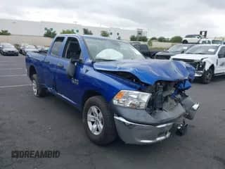 2018 Ram 1500 Tradesman z VIN 1C6RR6FG1JS299340, wystawiony jako IAAI lot #43441746 z przebiegiem 114 201 mil mil oraz . Historia ofert i sprzedaży dostępna na DreamBid. Obrazek 1.