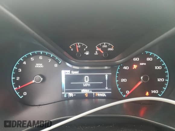 2017 Chevrolet Colorado 4WD Z71 с VIN 1GCGTDEN7H1224051, выставлен на аукционе Copart как лот 66693304 с пробегом 65 684 миль миль и Списание • Salvage title. История ставок и продаж доступна на DreamBid. Изображение 9.