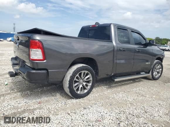 2019 Ram 1500 Big Horn with VIN 1C6RREBT2KN522871, listed as a Copart auction lot 67916275 with 30,112 mi miles and Salvage title. Bid and sale history available at DreamBid. Image 3.
