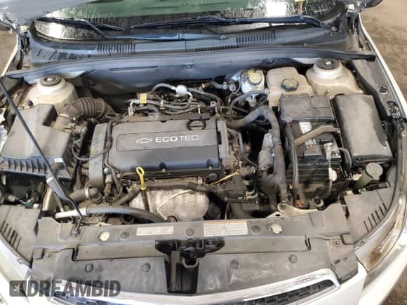 2014 Chevrolet Cruze LS with VIN 1G1PA5SG9E7357834, listed as a Copart auction lot 87359995 with 58,164 mi miles and Salvage title. Bid and sale history available at DreamBid. Image 11.
