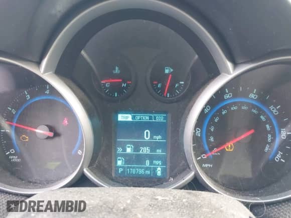 2015 Chevrolet Cruze ECO с VIN 1G1PH5SB9F7288788, выставлен на аукционе IAAI как лот 41696123 с пробегом 178 796 миль миль и . История ставок и продаж доступна на DreamBid. Изображение 7.