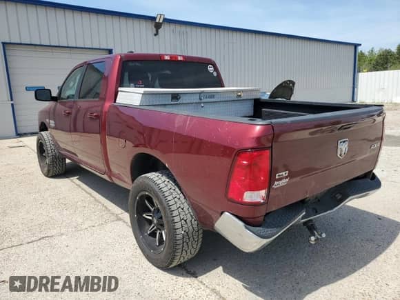 2021 Ram 1500 SLT with VIN 1C6RR7TT0MS516405, listed as a Copart auction lot 53067845 with 111,957 mi miles and Salvage title. Bid and sale history available at DreamBid. Image 2.