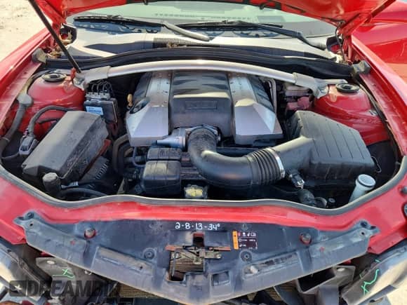 2011 Chevrolet Camaro 2SS with VIN 2G1FK3DJ4B9209896, listed as a Copart auction lot 62106915 with 156,275 mi miles and Salvage title. Bid and sale history available at DreamBid. Image 11.
