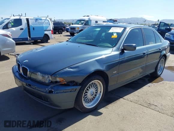 2001 BMW 5 Series 525i with VIN WBADT43421GF57807, listed as a IAAI auction lot 43451791 with 187,186 mi miles and . Bid and sale history available at DreamBid. Image 2.