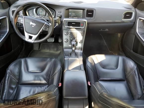 2014 Volvo S60 T6 with VIN YV1902FHXE1293885, listed as a Copart auction lot 61904664 with 105,151 mi miles and Salvage title. Bid and sale history available at DreamBid. Image 8.