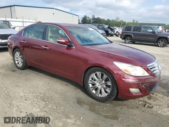 2009 Hyundai Genesis z VIN KMHGC46E29U021966, wystawiony jako Copart lot #72377714 z przebiegiem 179 446 mil mil oraz Szkoda całkowita • Salvage title. Historia ofert i sprzedaży dostępna na DreamBid. Obrazek 4.