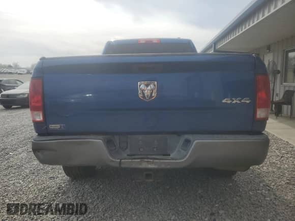 2009 Dodge 1500 SLT with VIN 1D3HV18T99S728675, listed as a Copart auction lot 53579755 with 289,397 mi miles and Salvage title. Bid and sale history available at DreamBid. Image 6.