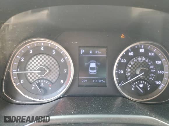 2020 Hyundai Elantra Value Edition with VIN KMHD84LF9LU925404, listed as a Copart auction lot 84373405 with 111,087 mi miles and Salvage title. Bid and sale history available at DreamBid. Image 9.