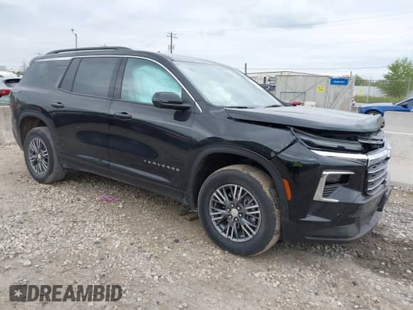 2024 Chevrolet Traverse FWD LT with VIN 1GNERGKS2RJ199389, listed as a IAAI auction lot 43188763 with 10,245 mi miles and . Bid and sale history available at DreamBid. Image 1.