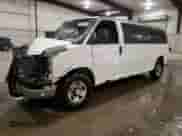 2009 Chevrolet Express Passenger z VIN 1GAHG39K491165750, wystawiony jako Copart lot #49175205 z przebiegiem 378 014 mil mil oraz Nie do naprawy • Non repairable. Historia ofert i sprzedaży dostępna na DreamBid. Obrazek 1.